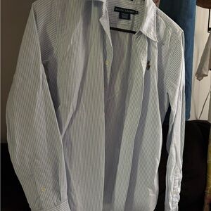 Ralph Lauren Blue Casual Button Down Shirt